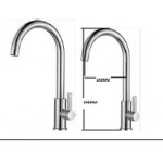 FAUREX Pillar Sink Cold Tap FR-TP-PS-09437-CH